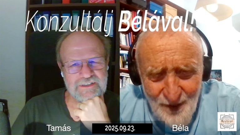 Konzultálj Bélával! 2025.09.23.