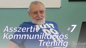 Asszertív Tréning '25 - 7. alkalom
